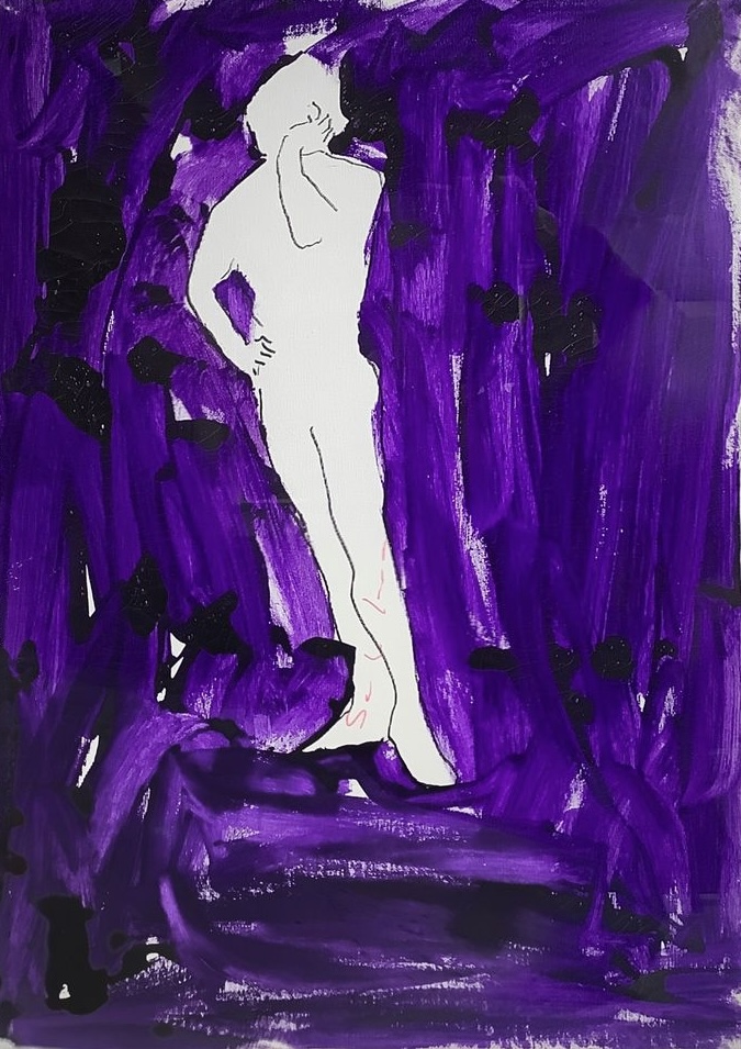 mario schifano viola